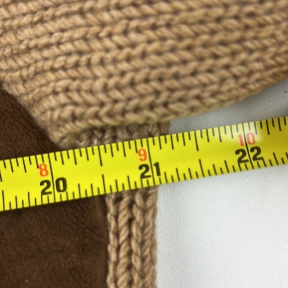 Men's Wool Beige Grampa "Kramer" Style Cardigan - Picture 8 of 11